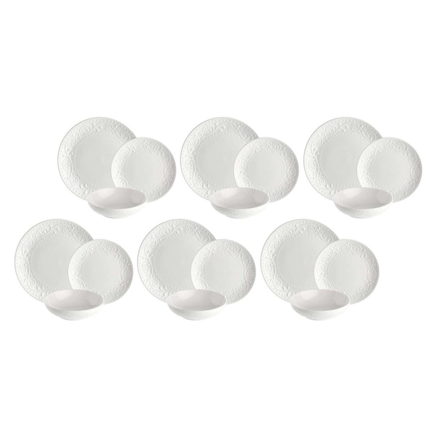 LA PORCELLANA BIANCA SOGNANTE Zestaw stoowy (18 elementw) #1