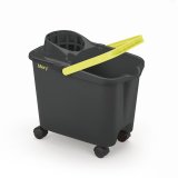 MERY Rectangular bucket on wheels 14 ltr with squeezer #1