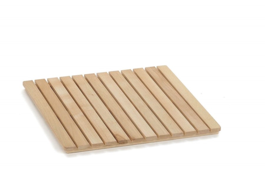 Shower Mat ARREDAMENTI SAMOA 58x58 cm, brown #1