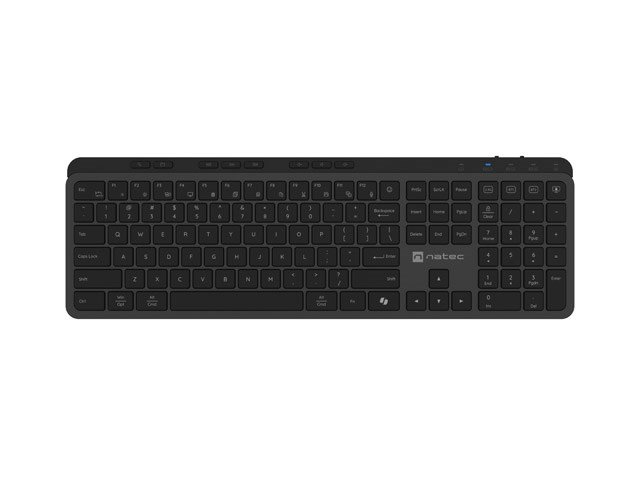 NATEC MEDUSA US WIRELESS BT+ 2.4GHZ X-SCISSORS SLIM KEYBOARD #1