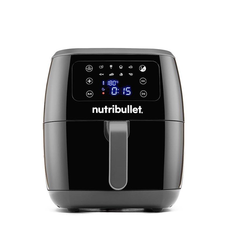NutriBullet XXL Digital Air Fryer Enkelt 7 L Enkeltstende 1800 W Varmluftsteger Sort #2