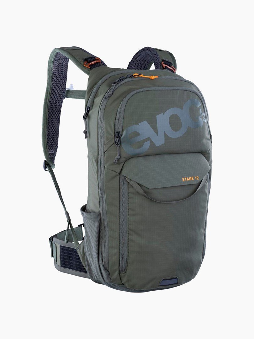 Bike backpack Evoc Stage 12 - dark olive #1
