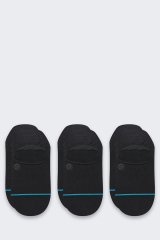 Stance Icon No Show 3 Pack Sneaker sokker Sort 3 Par #3
