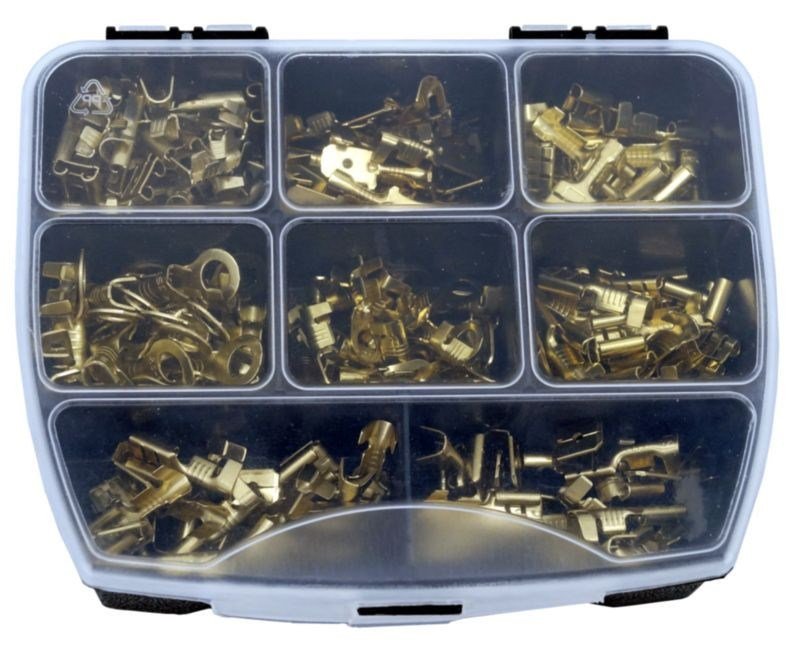 BM SET OF CONNECTOR TERMINALS 180pcs. NON-INSULATED #1