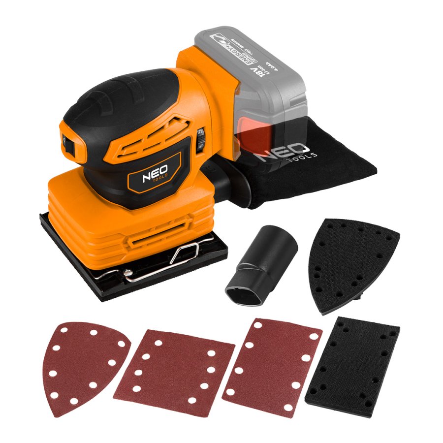 Orbital sander Energy+ 18V 3-in-1, no battery #1