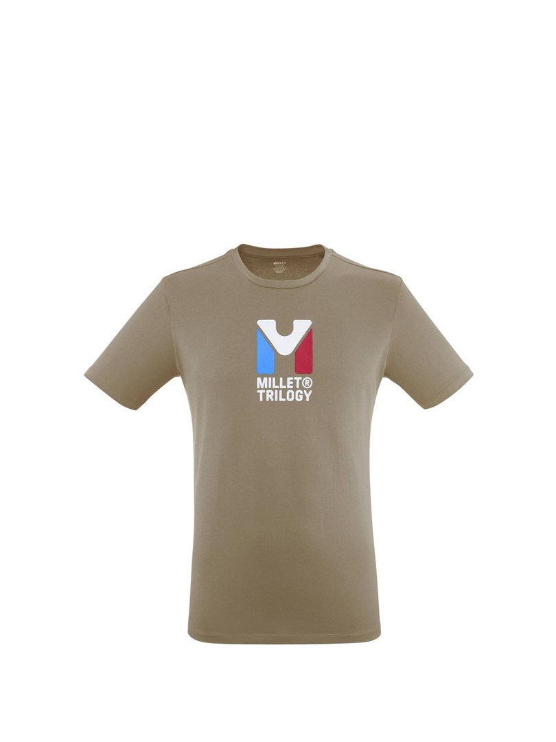 Koszulka męska MILLET Chamonix Tri Ts Ss M beżowa - S #1