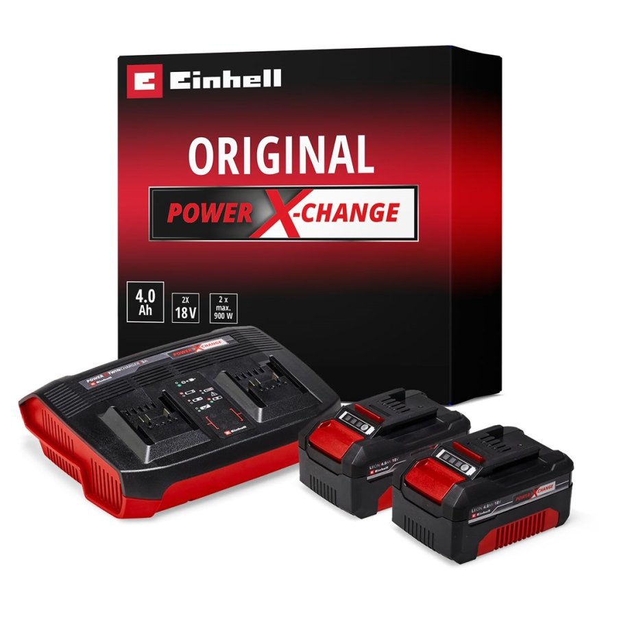 Kit 2x 4.0Ah & Twincharger Set #1