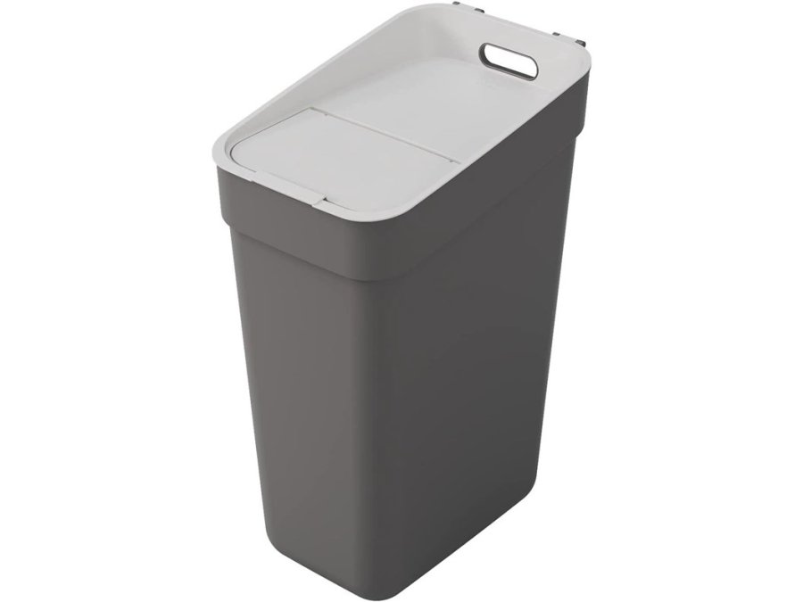 Curver Refuse Bin 252020 30L Dar Grey #1