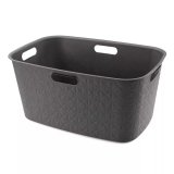 CURVER IRONING BASKET DARK GREY SOFTEX 45L #1