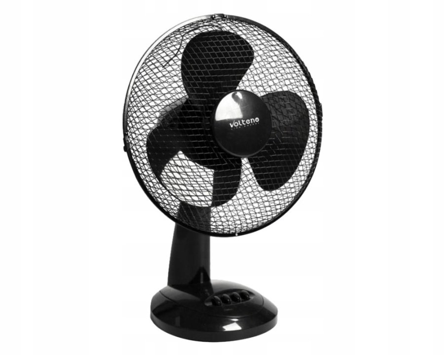 VOLTENO DESK FAN BLACK 30cm #1