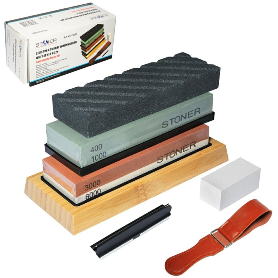 KNIFE SHARPENER STONES 11 pcs. SILVER #1