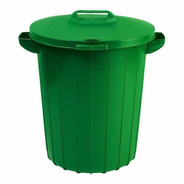CURVER WASTE CONTAINER 90L /GREEN #1