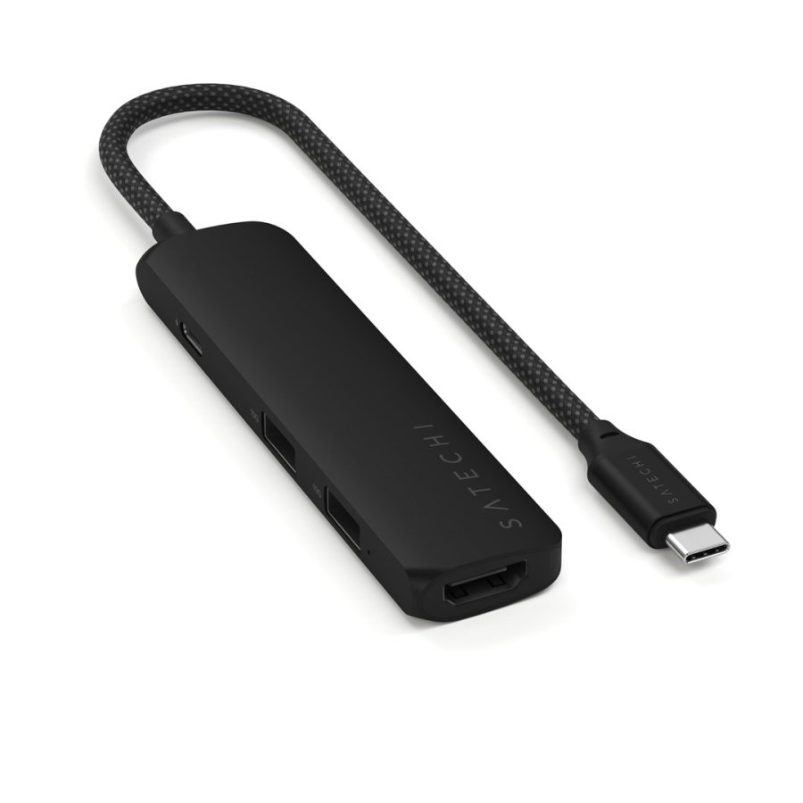 Satechi 4-in-1 USB-C Slim Multiport Adapter 4K #1
