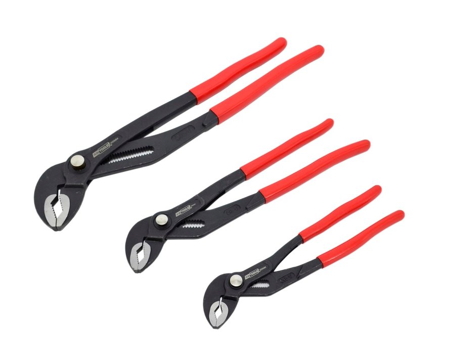 AW SET OF ADJUSTABLE PLIERS 3pcs. (10/12/16