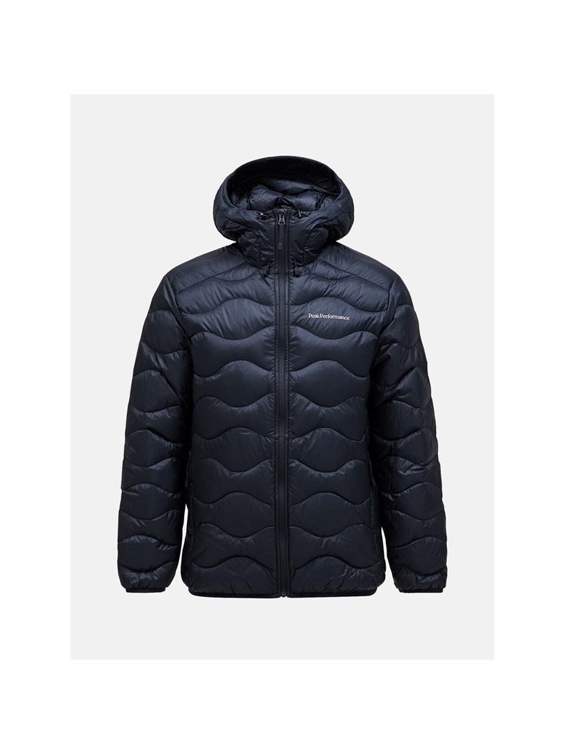 Down Jacket Men PEAK Helium Hood black #1