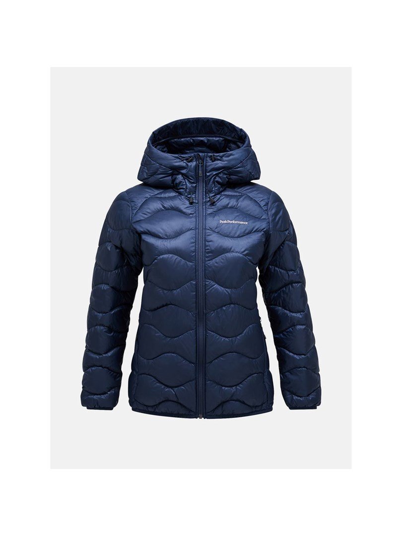 Women's Helium Down Hood Jacket blue #1