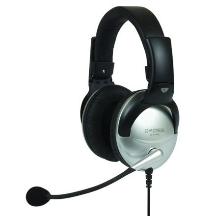 Koss Headphones SB45 Wired On-Ear Microphone Noise canceling Silver/Black #1