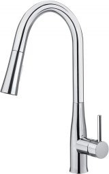 Kitchen faucet with pull-out spout - 2 jet types #1