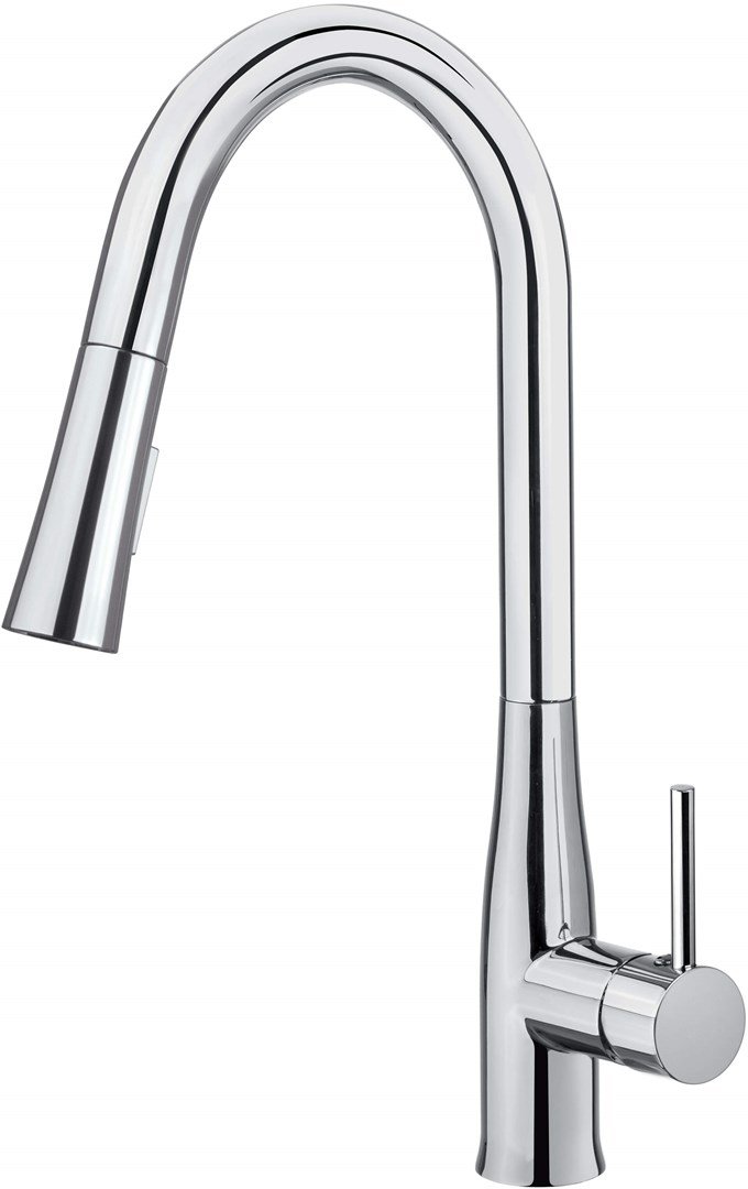 Kitchen faucet with pull-out spout - 2 jet types #1