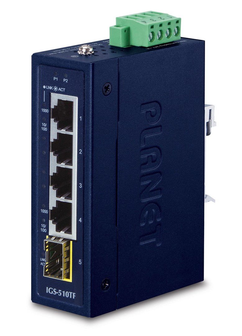 PLANET IGS-510TF netvrksswitch Ikke administreret Gigabit Ethernet (10/100/1000) Bl #2