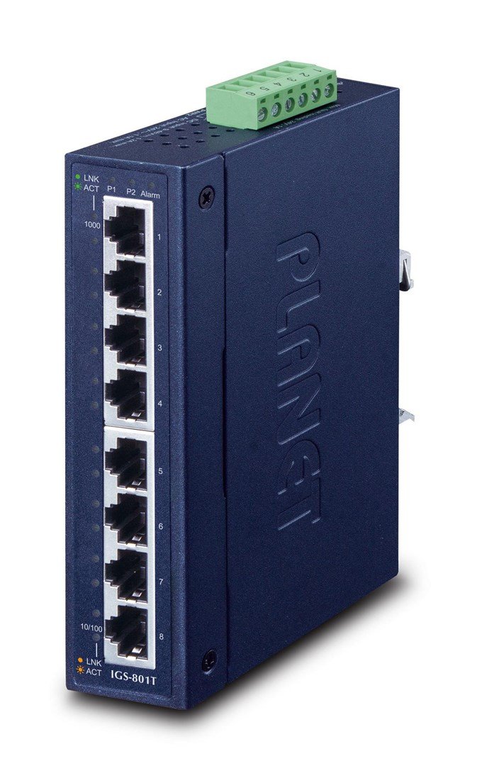 PLANET IGS-801T netvrksswitch Ikke administreret L2 Gigabit Ethernet (10/100/1000) Bl #6