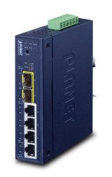 PLANET Industrial L2/L4 4-Port Administreret L2/L4 Gigabit Ethernet (10/100/1000) Bl #2