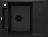 DEANTE BLACK NERO MATT MAGNETISK 1-KUMME GRANITVASK MED AFLB #1