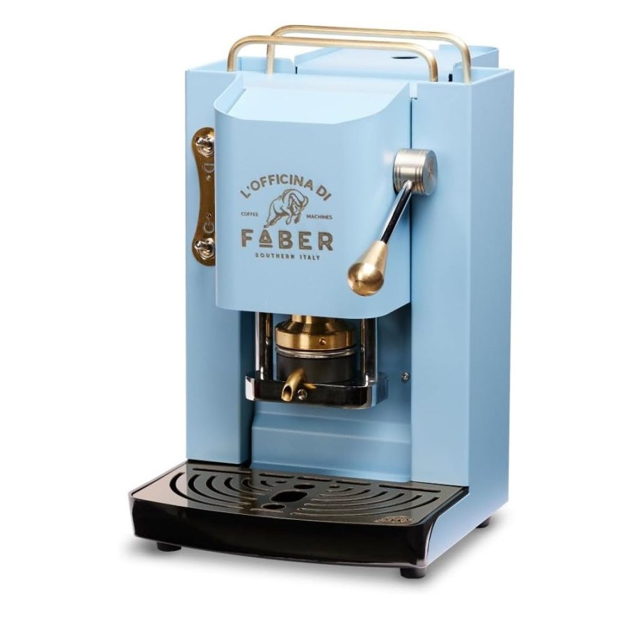 Coffee Machine Faber Pro Deluxe Torquoise ESE #1