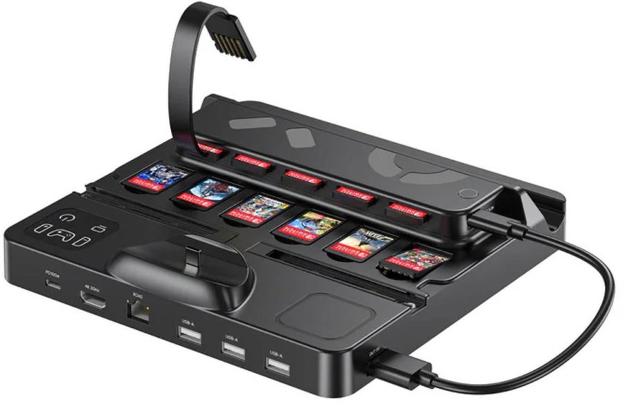 Charging station for Switch w/ switch & card rdr #1