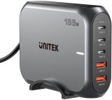 GaN-netoplader - Unitek P1234AGY01-EU | 188W 3x USB-C 2x USB-A #2