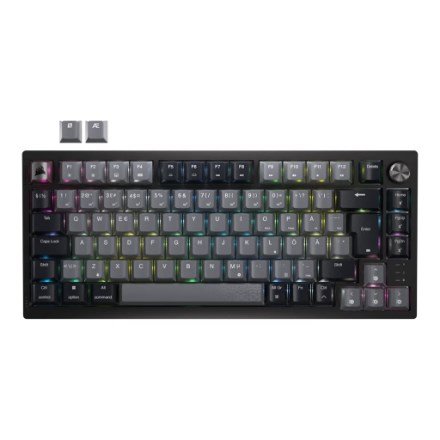 Corsair K65 PLUS WIRELESS 75 % RGB tastatur Spil RF trdls + USB QWERTY Nordisk Sort #2