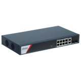 Hikvision DS-3E1512HP-SI-8P2T2F netv�rksswitch Administreret Gigabit Ethernet (10/100/1000) Str�m over Ethernet (PoE) Bl� #2