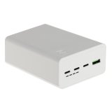 White powerbank Greencell 30000mAh, 22.5W, 4 ports #1