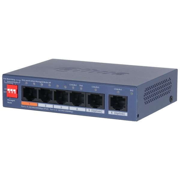 Switch POE CS4006-4GT-60-V2 4-port Dahua #1