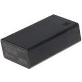 Greencell PowerPlay 30 - black power bank #1