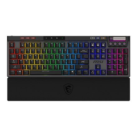 Gaming keyboard black MSI STRIKE PRO W SILENT US #1