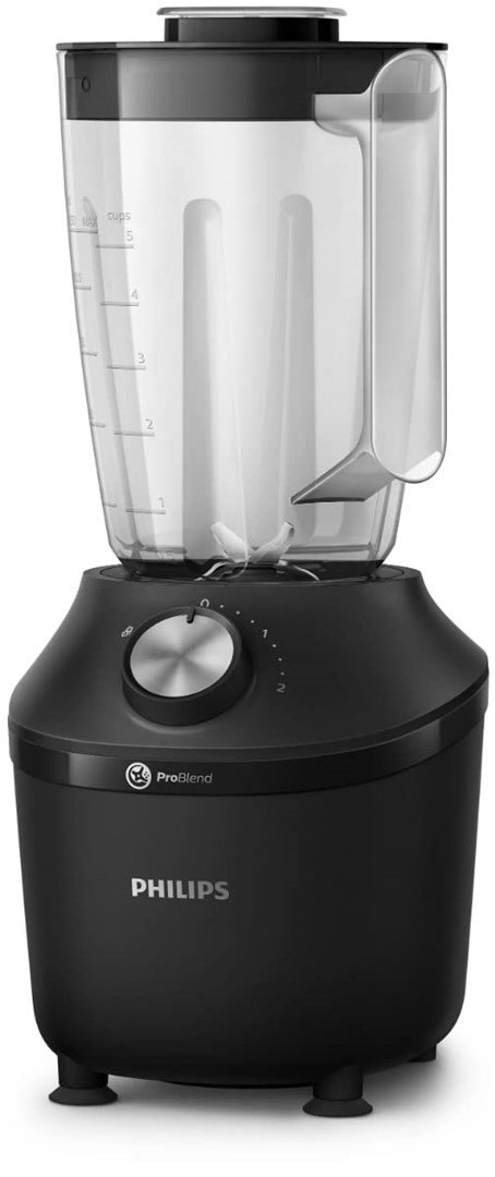Philips 3000 series HR2191/01 blender 2 L Bordplade blender 600 W Sort, Transparent #2
