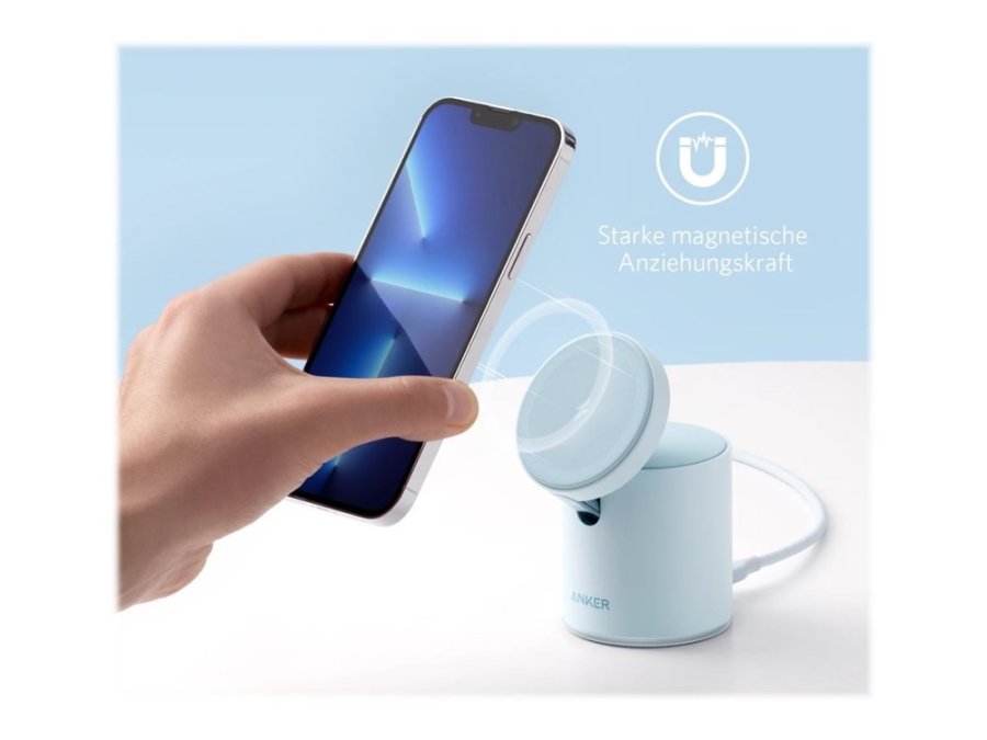 EUFY MagGo Wireless Charger + Adapter 7.5W 2 Ports #1