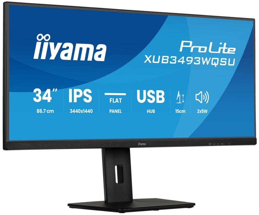 iiyama ProLite XUB3493WQSU-B6 computerskrm 86,4 cm (34