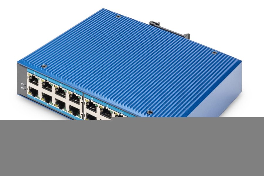 Industrial switch 16x 1000Base-TX DIN ext. temp ra #1