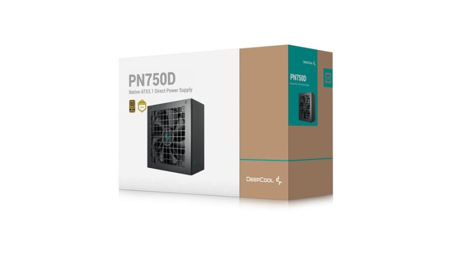 DeepCool PN750D enhed til str�mforsyning 750 W 20+4 pin ATX ATX Sort #2