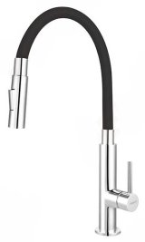 Kitchen tap Zorba Slim 2F black #1