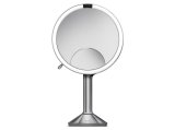simplehuman ST3024 makeup spejl Fritst�ende Rund B�rstet st�l #2