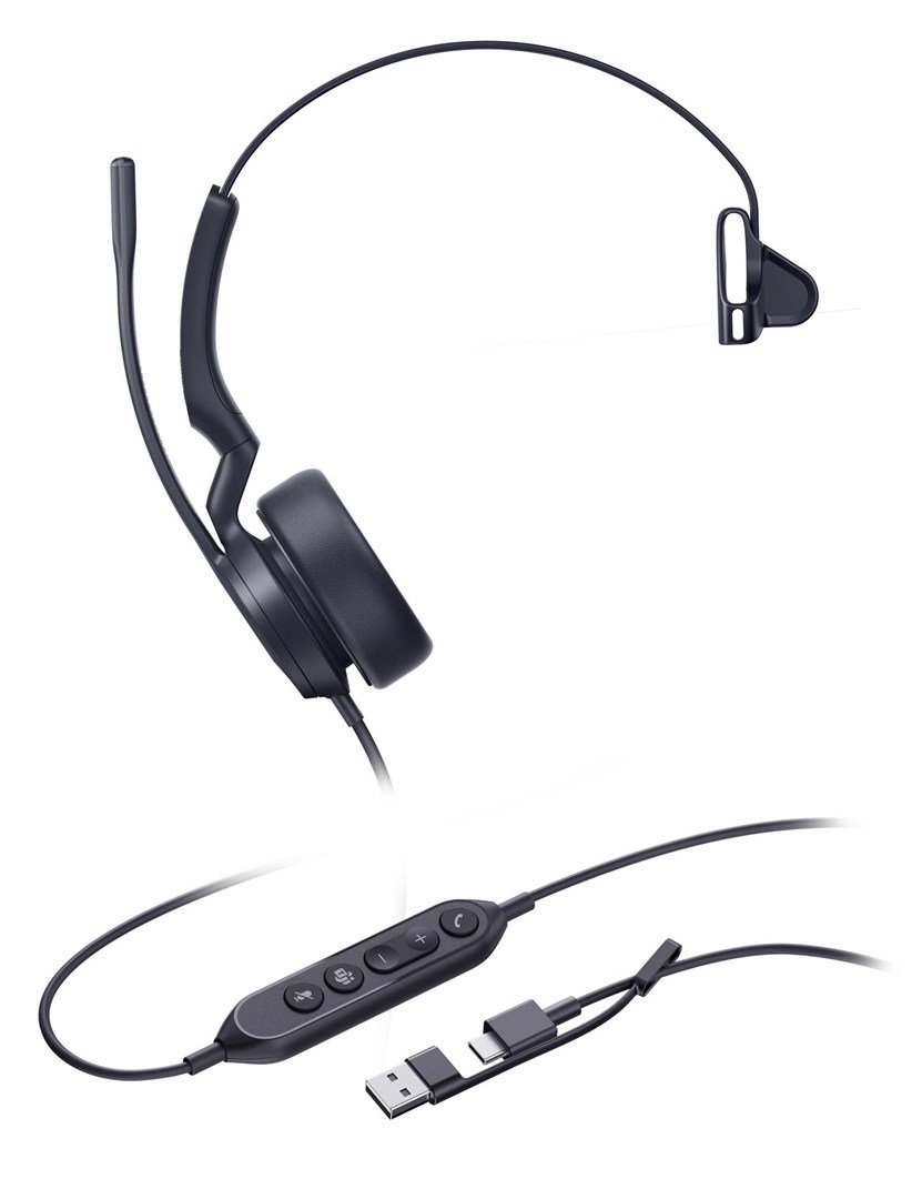 Yealink UH44 Mono Teams USB-C/A Headset #2