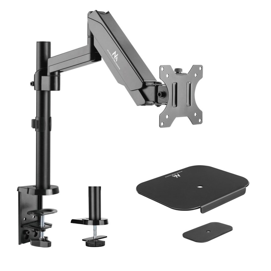 Maclean Monitor Mount, Double Arm, Gas Spring, 17