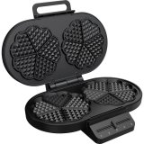 Princess Waffle Maker | 132384 | 1200 W | Number of pastry 10 | Heart shaped | Black #1