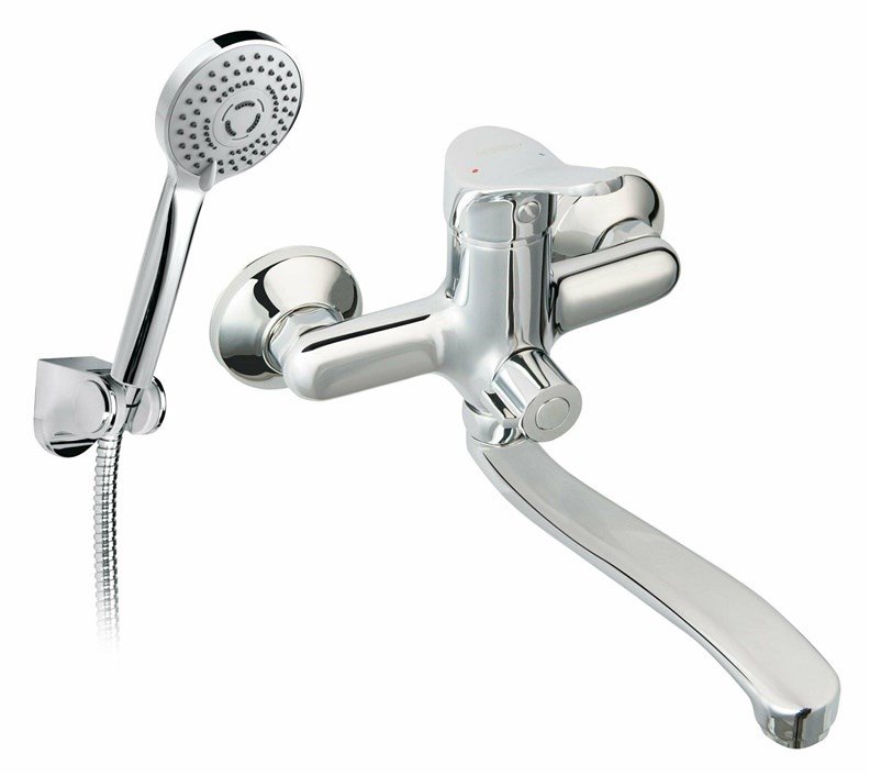 BATH MIXER SHORT SP + ACC BPT55A PETITE #1