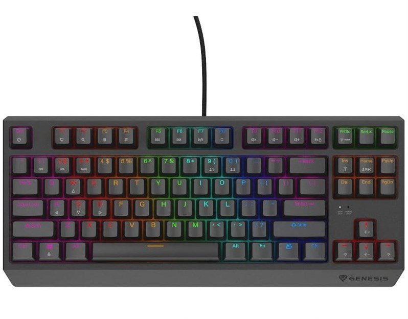 GENESIS Thor 230 TKL Lite tastatur Spil USB QWERTY Engelsk Sort #2