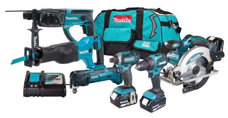 TOOL SET MAKITA DLX6135TX1 3X5 AH 18V #1