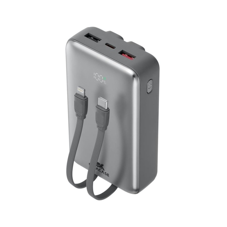 Powerbank Rivacase VA2612 20000 mAh 30W szary #1